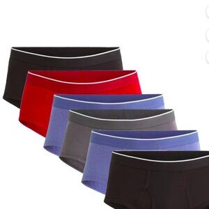 George Men's Briefs 6 Pack Moisture Wicking Tag-Free Comfort Waistband Sz XL New